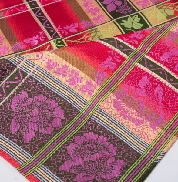 Hovedbilde Silkeskjerf - Eufemia, rosa