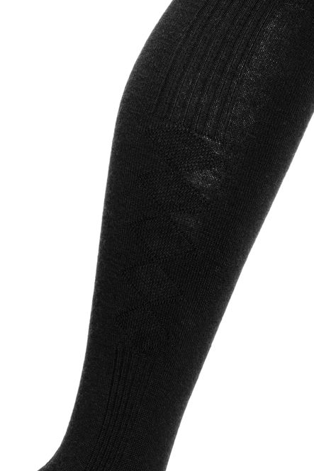 Hovedbilde  Arva bunadsstrømper - Diamant merino, sort
